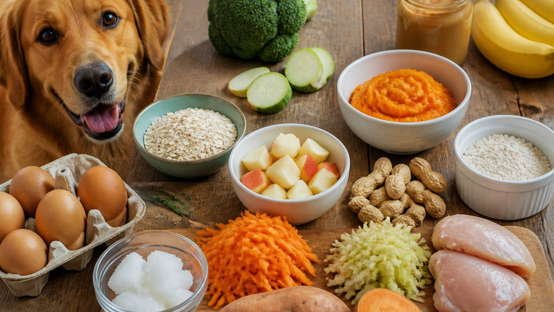 Best Natural Ingredients for Homemade Dog Treats