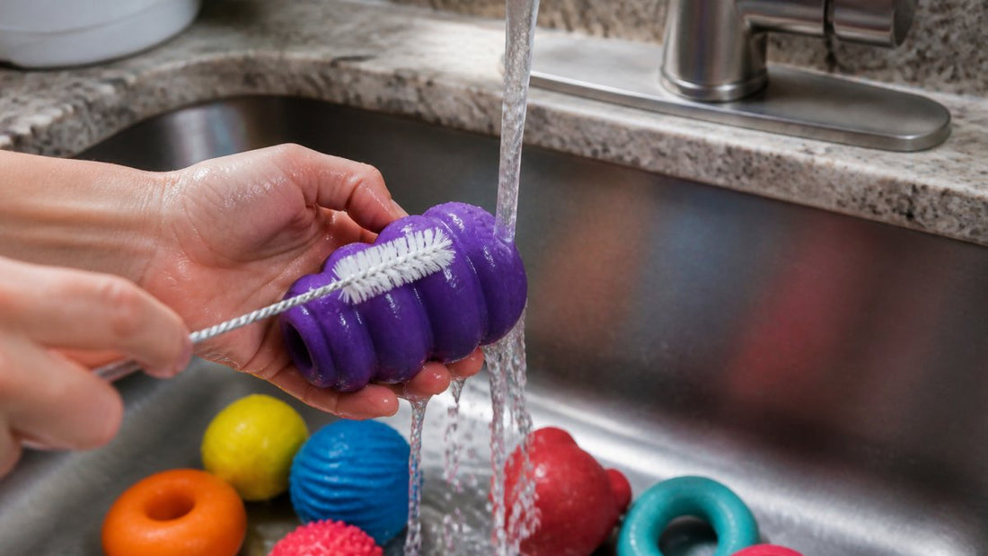 How to Clean Rubber Dog Toys Properly