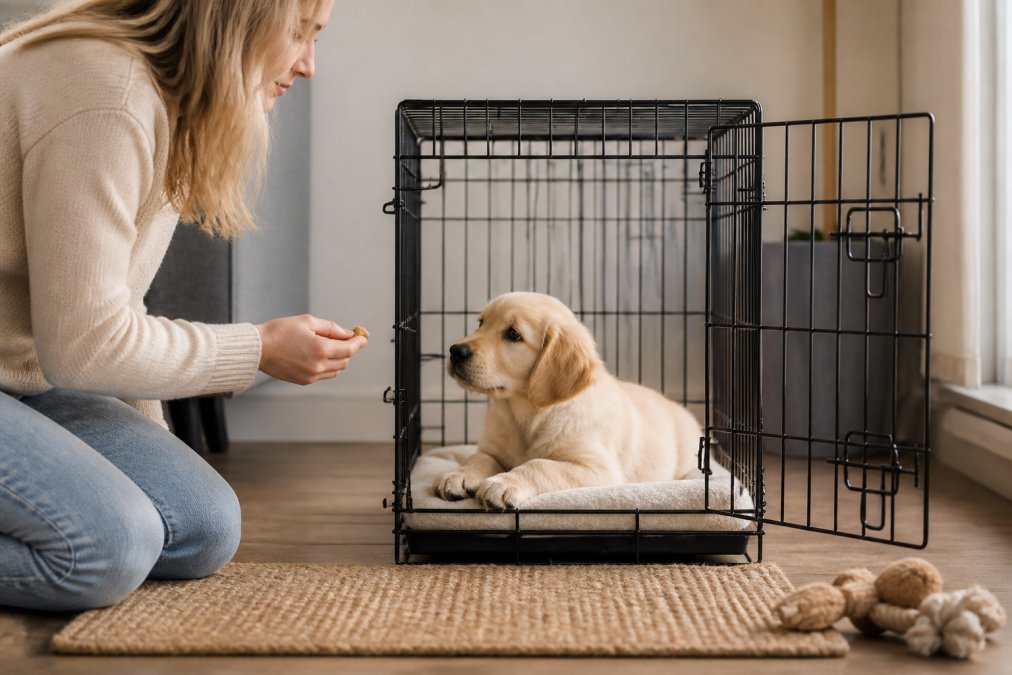 How to Crate Train a Puppy Step by Step (2026 Guide)