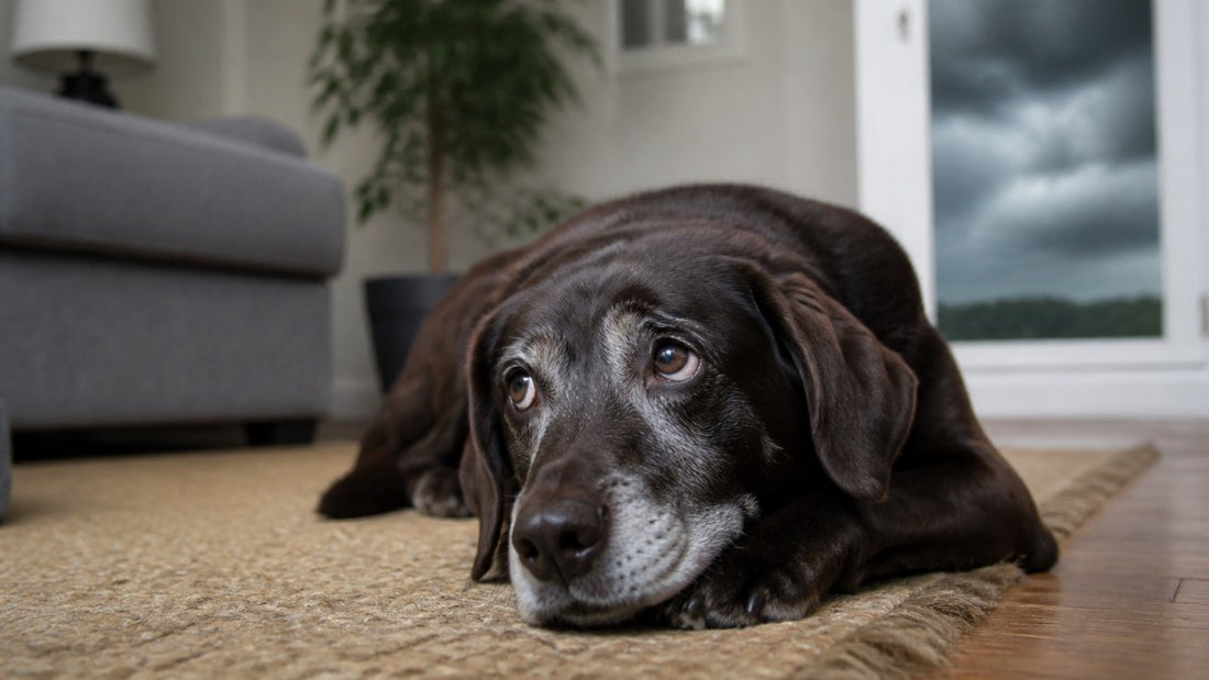Sudden Anxiety in Senior Dogs: Causes & Relief
