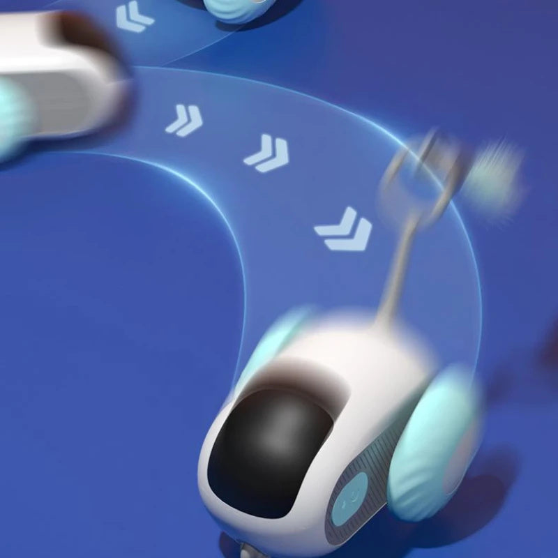 Interactive Cat Chase Toy – Remote-Controlled USB Rechargeable Car