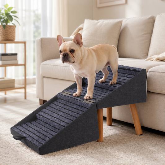 Foldable 2-In-1 Dog Stairs