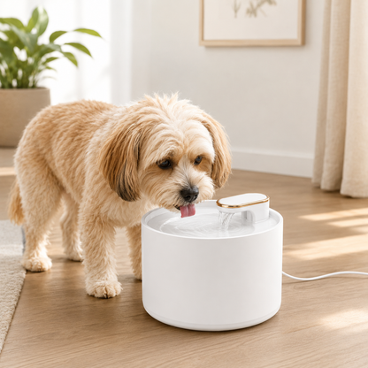 HydraGlow Motion Fountain – Smart, Silent, and Always Fresh for Your Pet