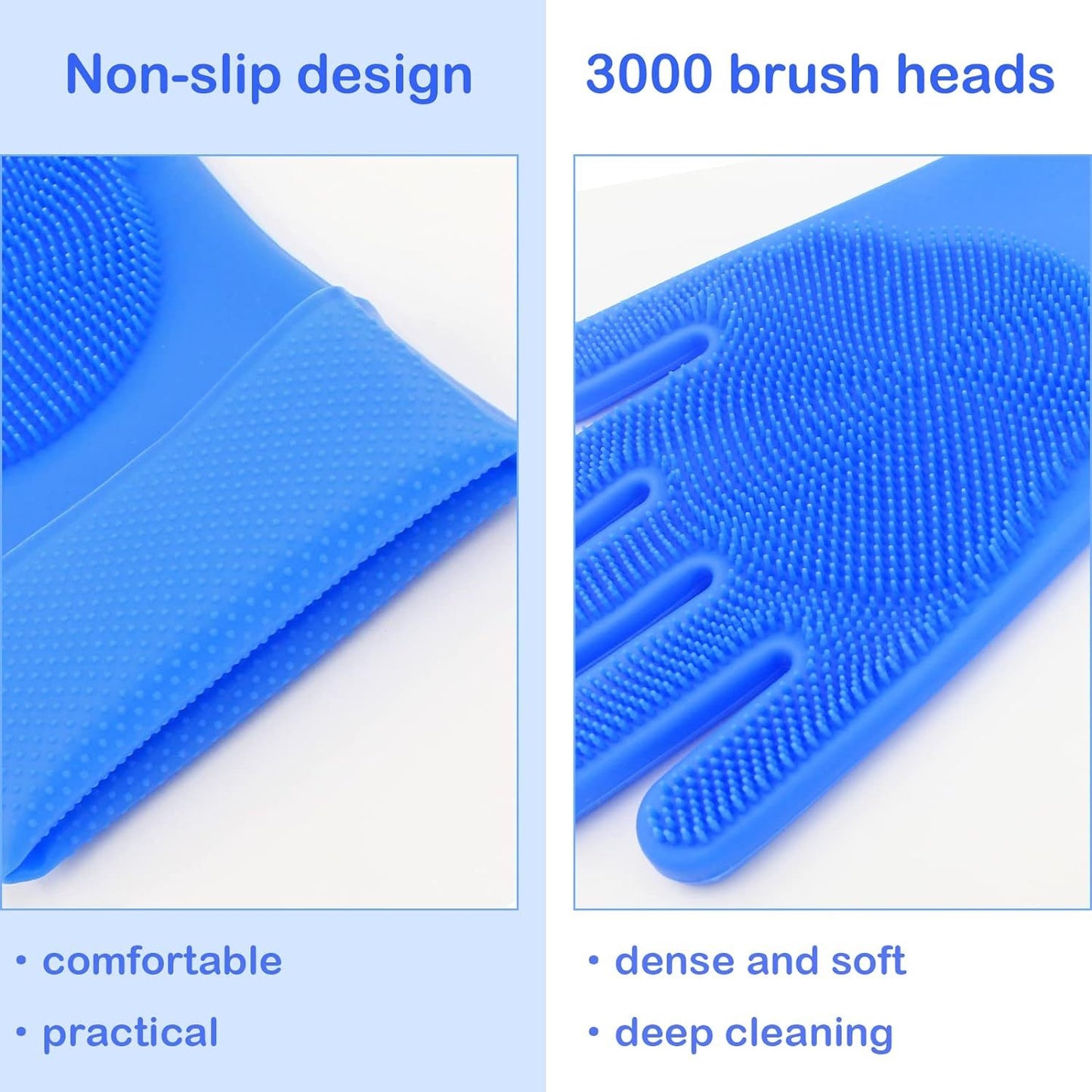 Pet Grooming Glove – Deshedding & Massage Mitt for Cats & Dogs