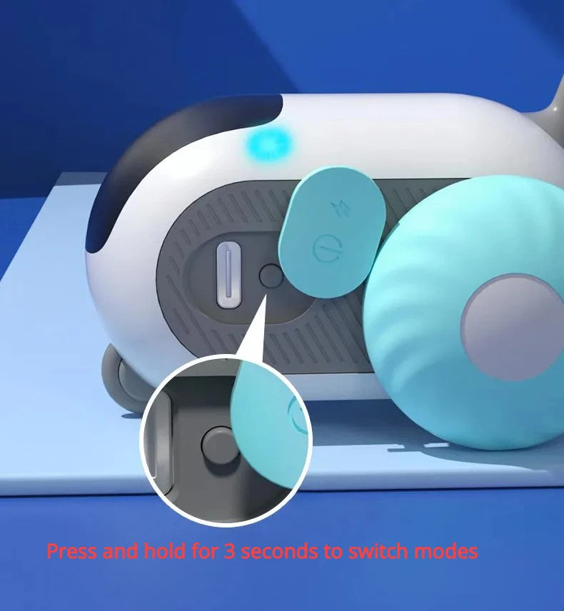 Interactive Cat Chase Toy – Remote-Controlled USB Rechargeable Car